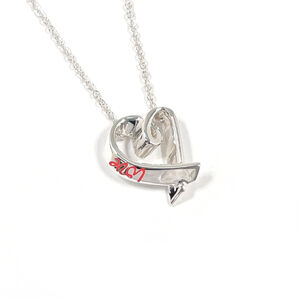 TIFFANY & CO. Silver Love Necklace